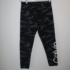 Calvin Klein Performance High Rise Camo Capri Leggings